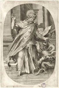 San Paolo e la vipera